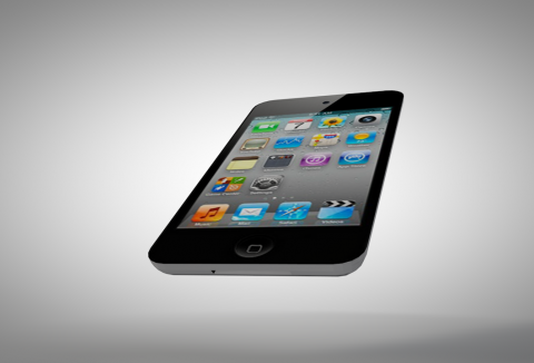 iPod Touch 4G 3D model