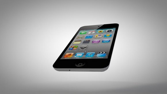 iPod Touch 4G 3D model