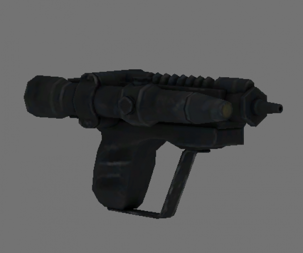 Scout trooper blaster pistol 3D model