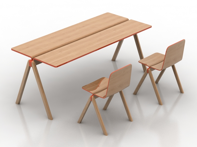 Table 3d model