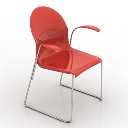 Armchair Aida Magis Furniture 3d model