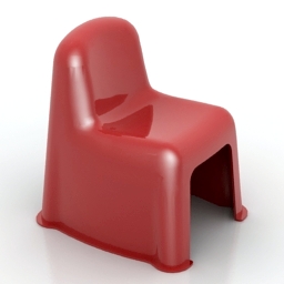 chair HAY NOBODY coarse 3d model