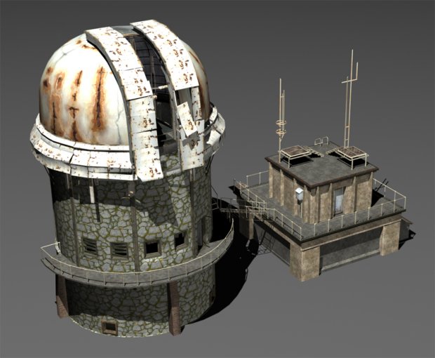 Astronomy Site 3D model
