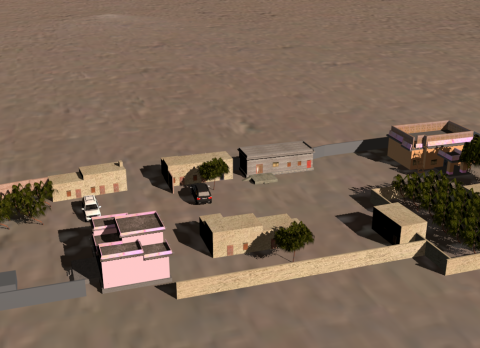 Balochi house 3D model