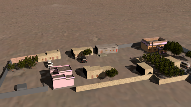 Balochi house 3D model