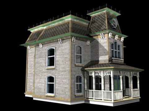 Bates House 3D model