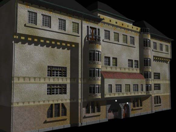 Building 3D model