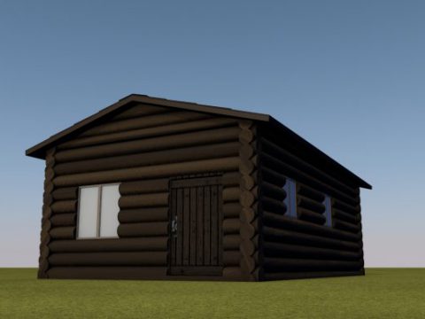 3D Cabin model