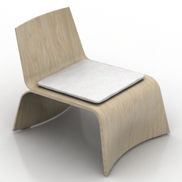 Chair Desiree UNA design Edoardo Gherardi 3d model