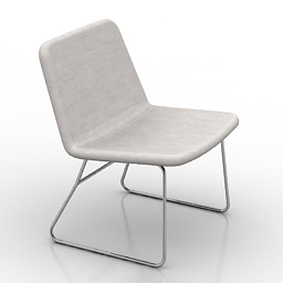 Chair Multi Lounge ski Modus Factory 3d model