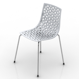 Chair espelier bolia 3d model free