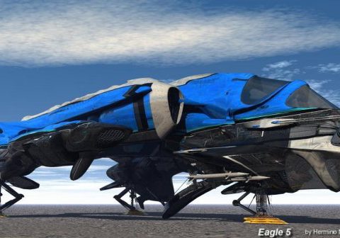 Eagle 5 Transport 3D model
