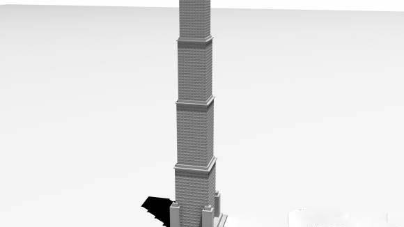 Empire state building 3D model