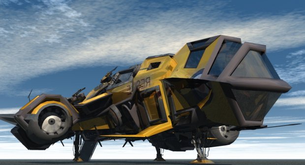 Falcon t45 Rescue Ship 3D model