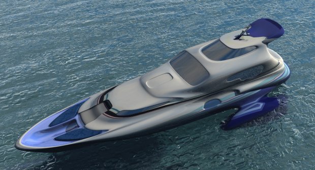 Fantasy Yacht 3D model
