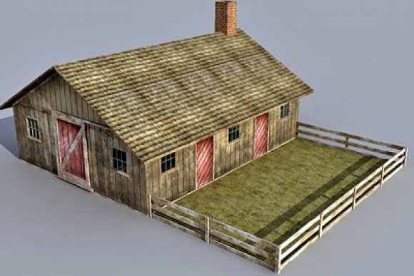 Farmhouse 3D model