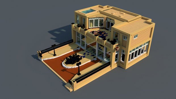 Lego House 3D model