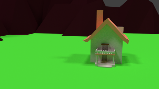 Low poly house 