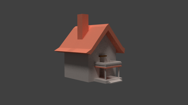 Low poly house 