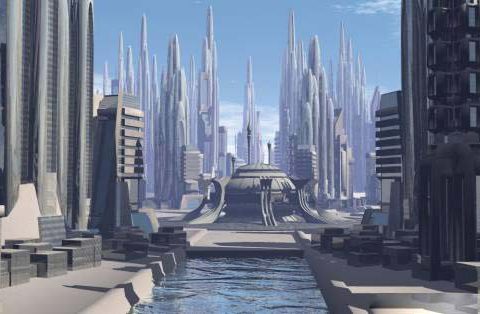 Milenium City 3D model