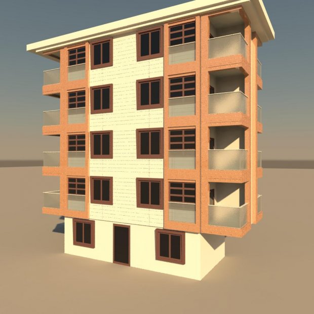 Modern Apartment 3D model