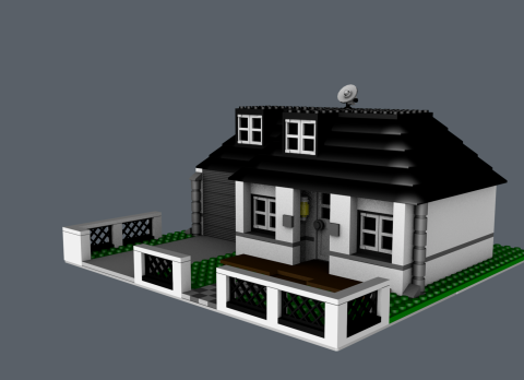 Modern House 3D model