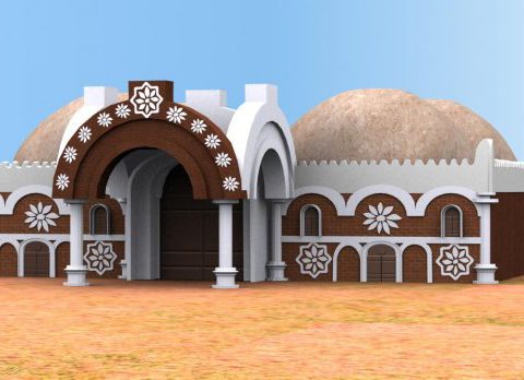 Northern Nigeria Architecture 3D model