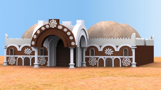 Northern Nigeria Architecture 3D model