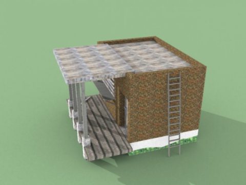 Old house 3D model