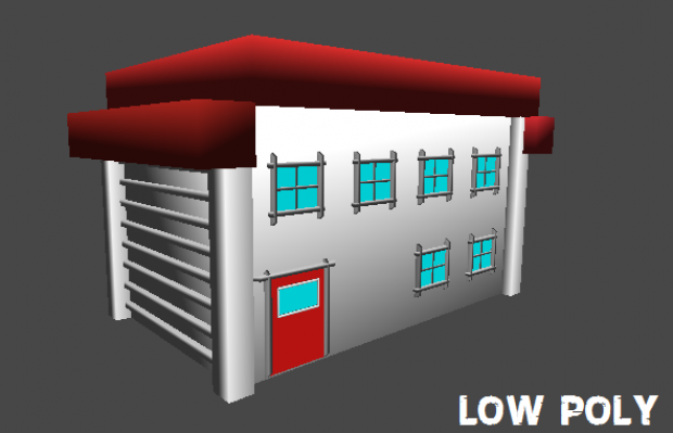 Pallet Town House 3D model