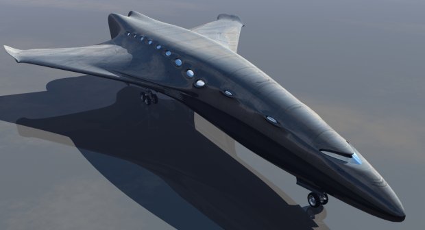 Passenger Transport Spaceshuttle 3D model