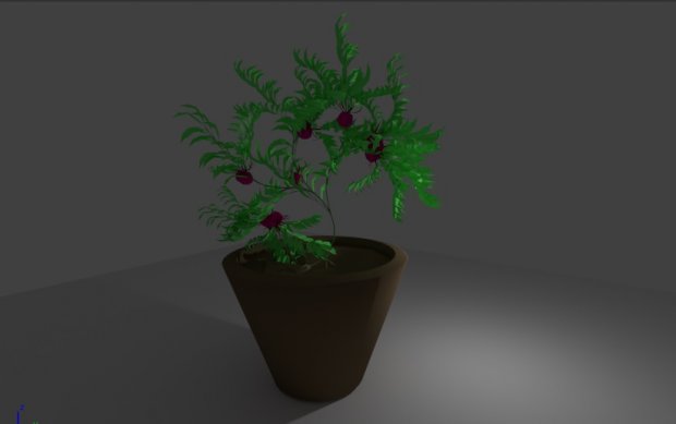 Plant Pot 3D model