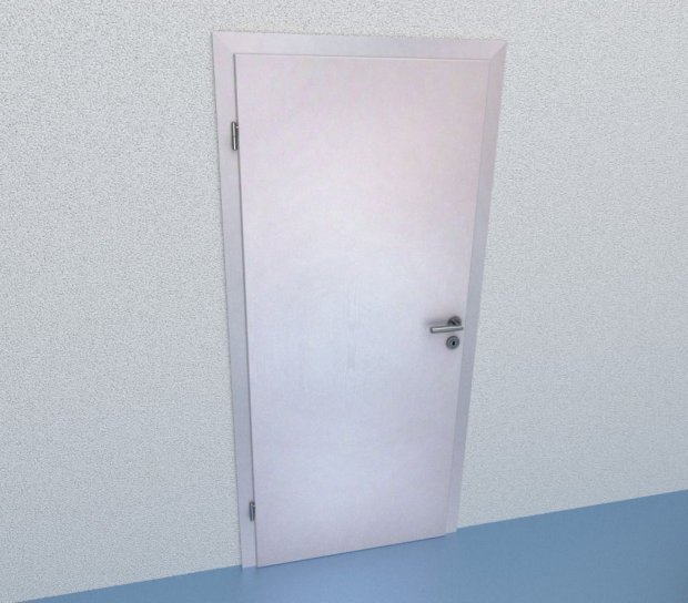 Room Door 3D model