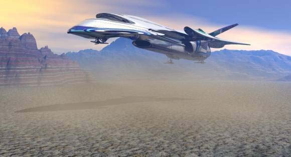 SD85 Cargo Starship 3D model