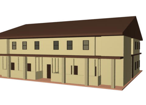School Building 3D model