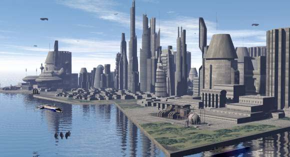 Sirus 5 Colony City 3D model