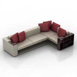Sofa Blest 3ds model