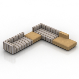 Sofa DUNE 3d model