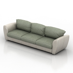 Sofa Goa 3d model