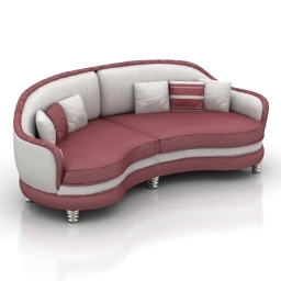 Sofa Pigoli Airone 3d model