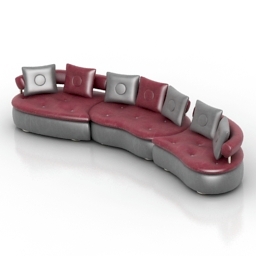Sofa albert&shtein rafael 3d model free download