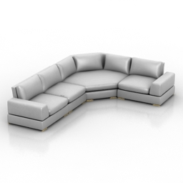 Sofa albert&shtein ralf 3d model free