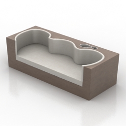 Sofa from Karim Rashid 3d model
