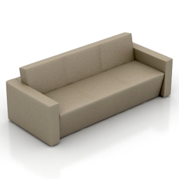 Sofa matteograssi elementaire EM03 3d model