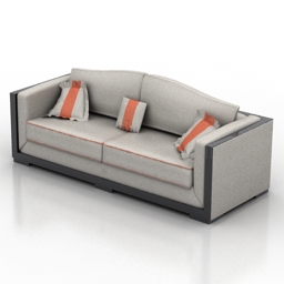 Sofa tecni nova HARMONY 3d model