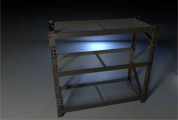 Storage Rack 3D model