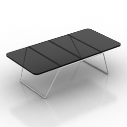 Table Furniture HAY Ella 3d model