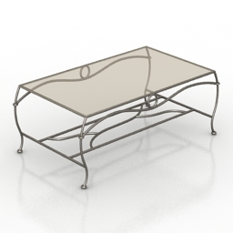 Table design eazelcom 3d model