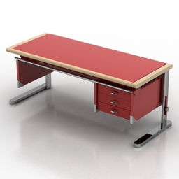 Table desk 3d model