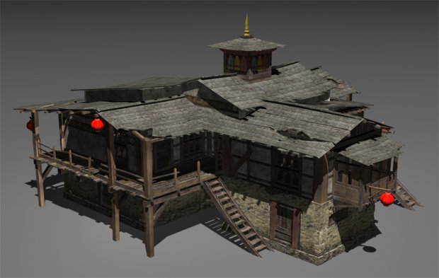 Tibet House 3D model